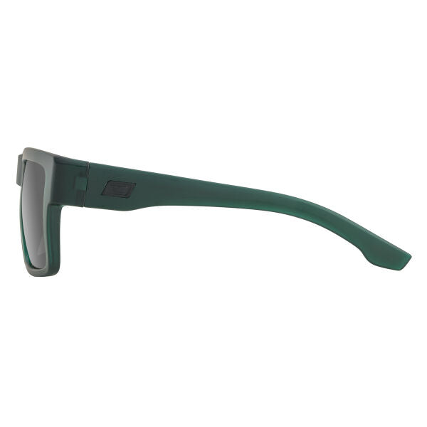 Dirty Dog Punk Sunglass Satin Crystal Dark Green/Green Polarised