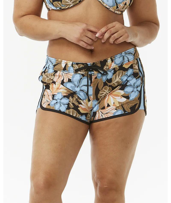 Rip Curl Follow The Sun 3" Ladies Boardshorts Dusty Blue
