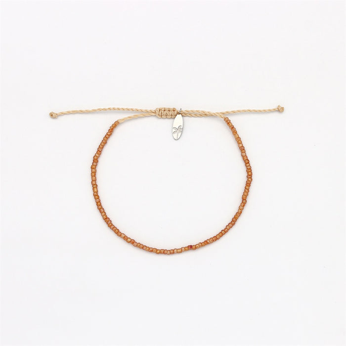 Pineapple Island Kailele Frosted Glass Beaded Bracelet