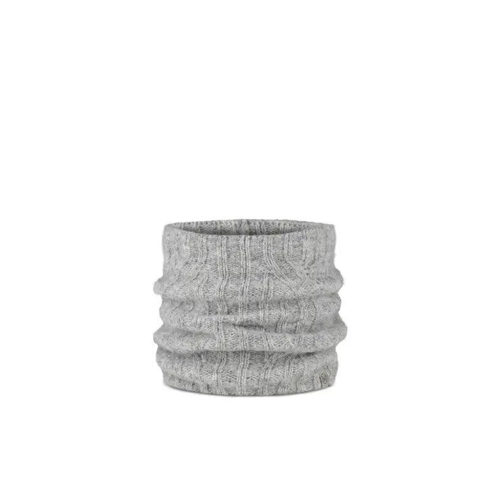 Buff Knitted Neck Warmer Nerla Grey