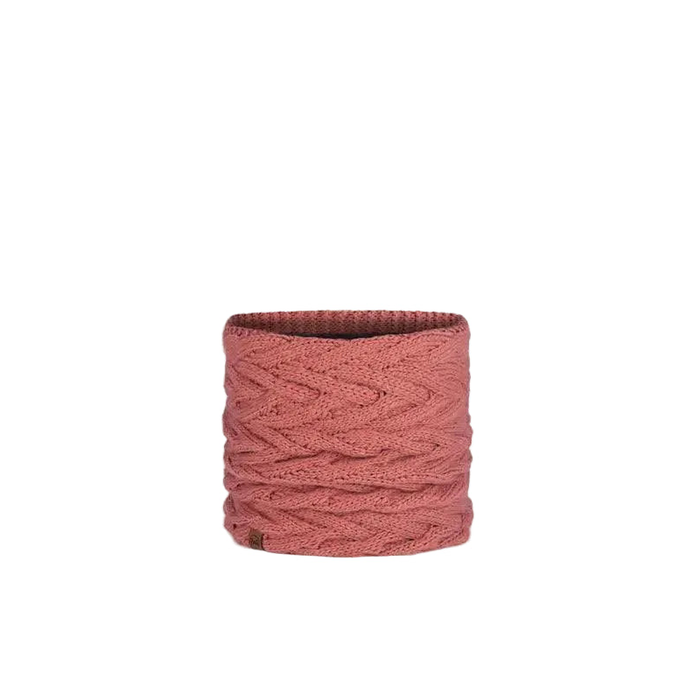 Buff Knitted & Polar Neck Warmer Caryn Crimson