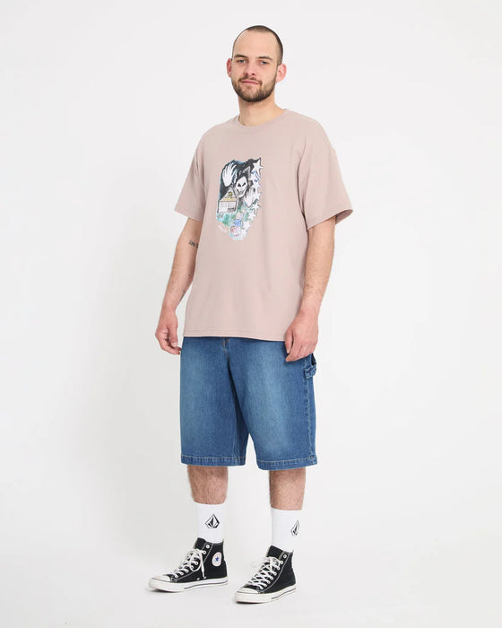 Volcom Kraftsman II 24" Denim Short - Park Blue