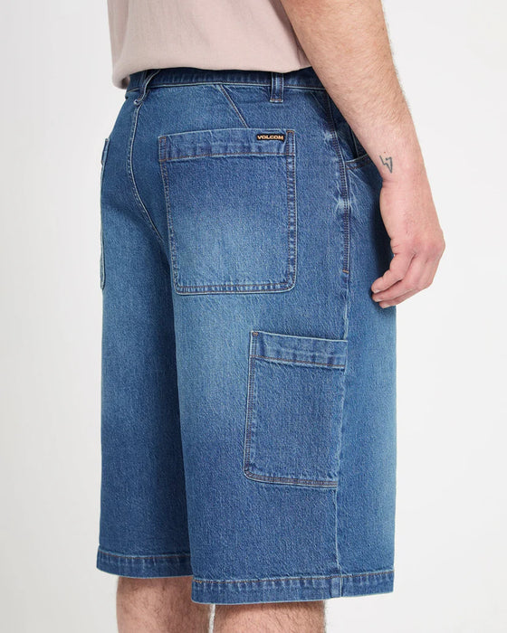Volcom Kraftsman II 24" Denim Short - Park Blue