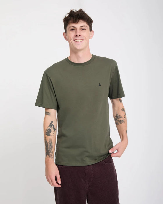 Volcom Stone Blanks Tee Wintermoss