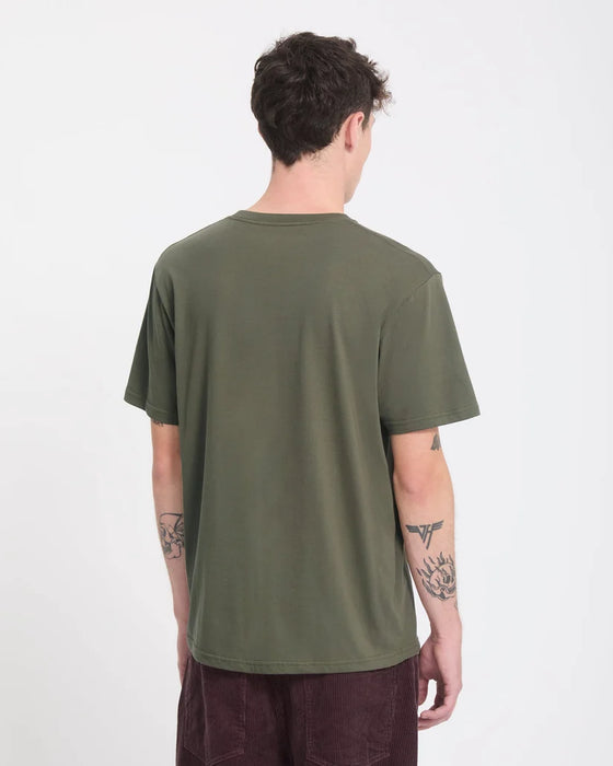 Volcom Stone Blanks Tee Wintermoss
