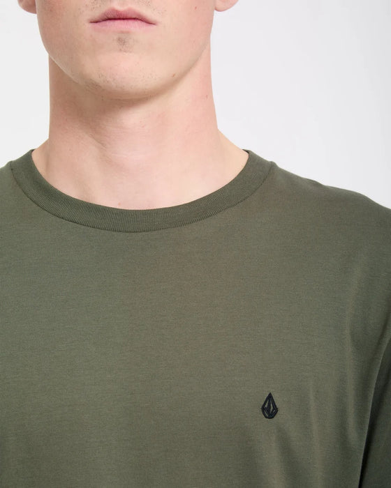 Volcom Stone Blanks Tee Wintermoss