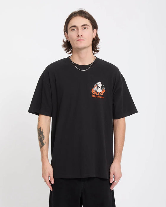 Volcom Always Grinding Tee Black
