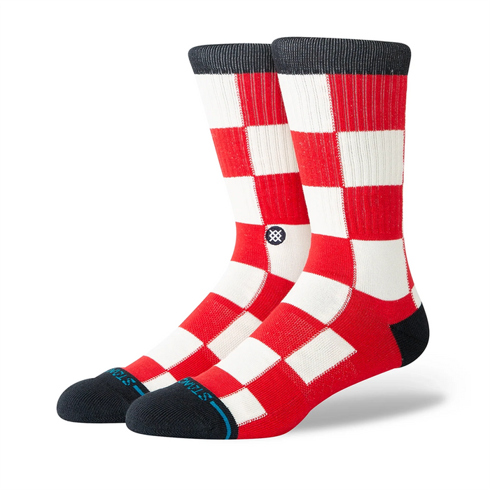 Stance Socks Chaturanga Crew Red