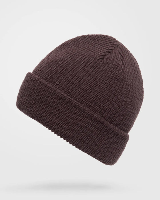 Volcom Full Stone Beanie Raisin