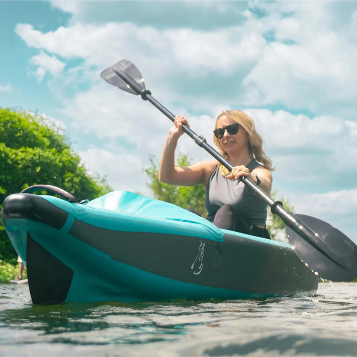 Sandbanks Explorer Single Seater Inflatable Kayak Turquoise