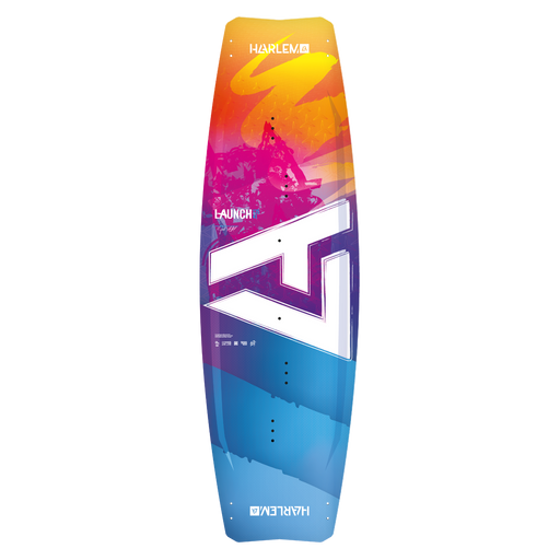 Harlem Launch V2 freeride kiteboard, top deck view