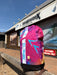 Harlmen thrive mk2 bag in front of Boardworx