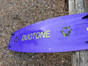 Used Duotone Jaime SLS 2027 142/43 cm kiteboard, purple deck and board graphics