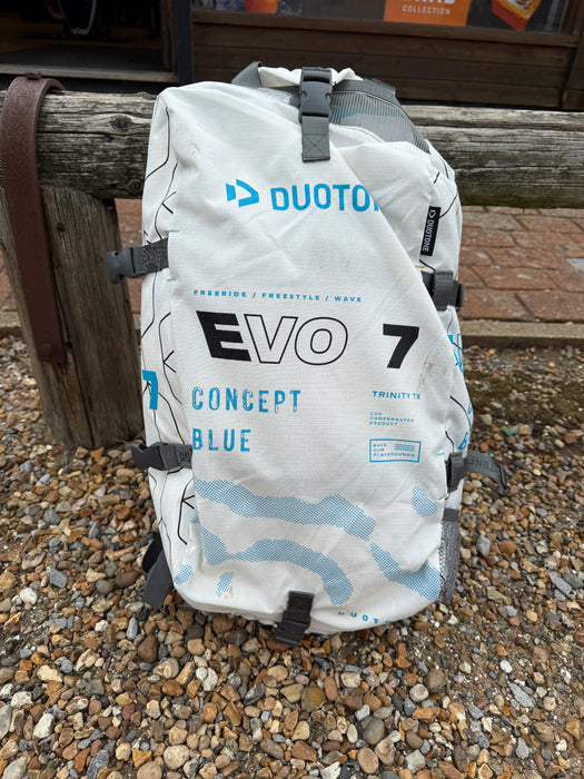 Duotone Evo 7m 2024 Kitesurfing kite Concept Blue