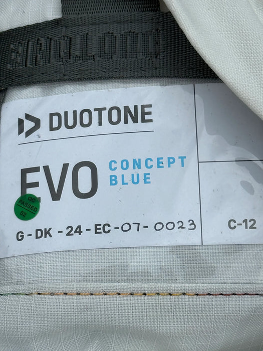 Duotone Evo 7m 2024 Kitesurfing kite Concept Blue