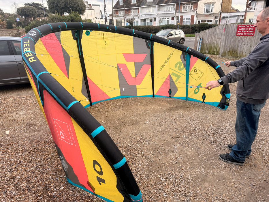Duotone Rebel 10m SLS Kiitesurfing Kite Second hand 2023