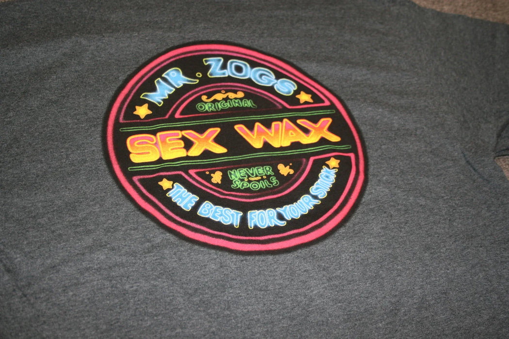 Sexwax Tee Neon Dark Heather Grey
