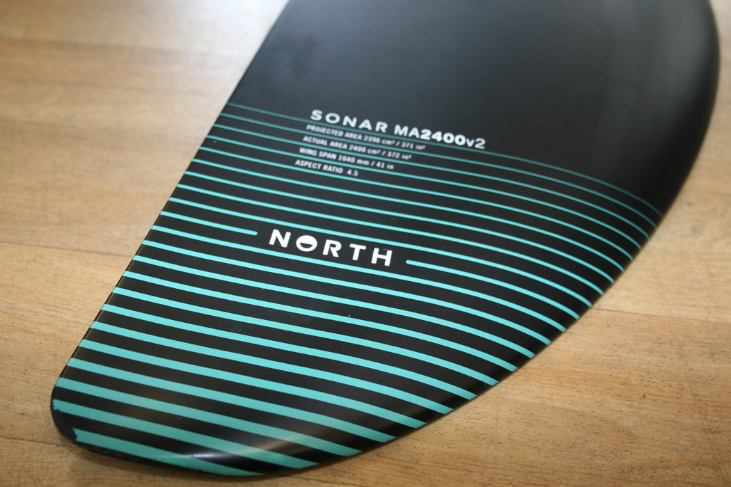 North Carbon Wingfoil Set Up 1850 +2400 + 85 mast