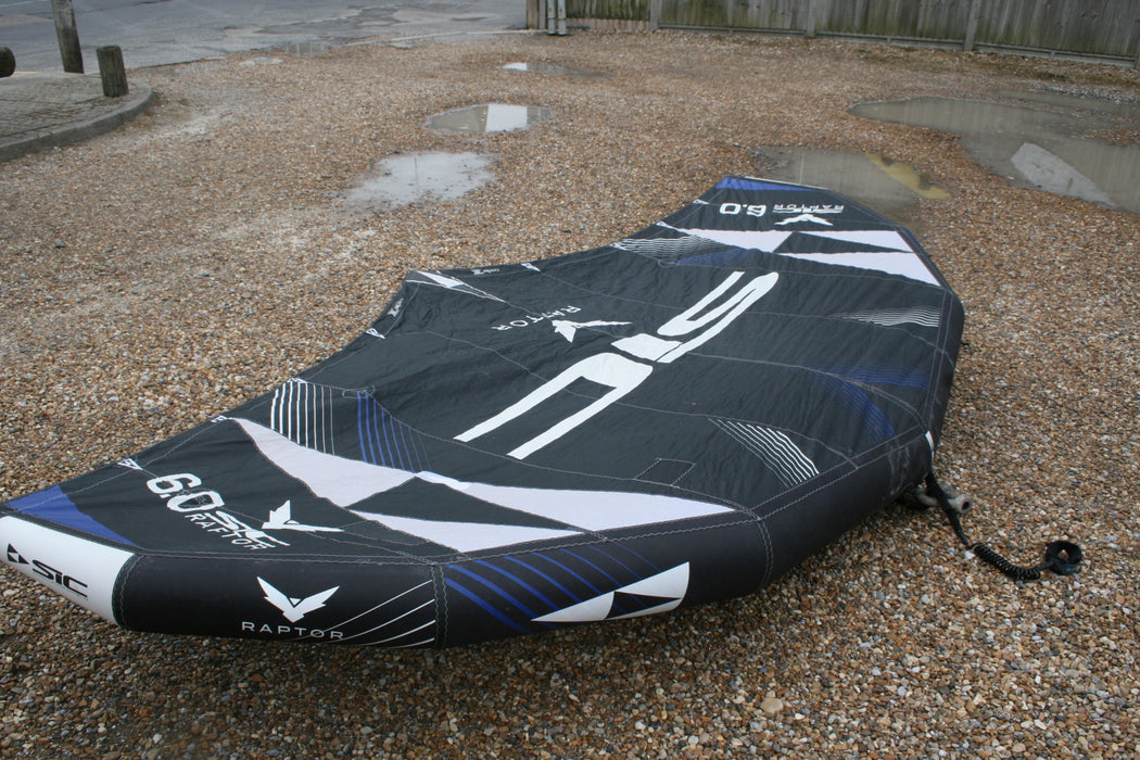 Sic Raptor 6m Used Wing Sorf Handles