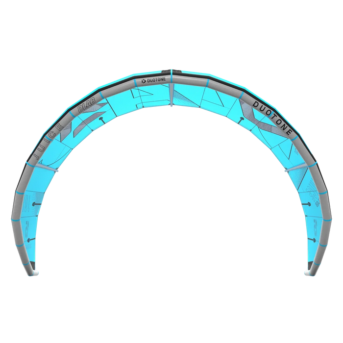 Kitesurfer riding Duotone Juice D/LAB 2026 in light wind freeride conditions