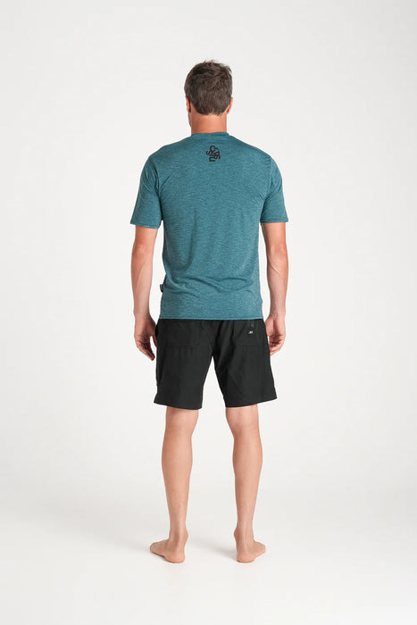 C-Skins NuWave UV Surf Tee Forest Green