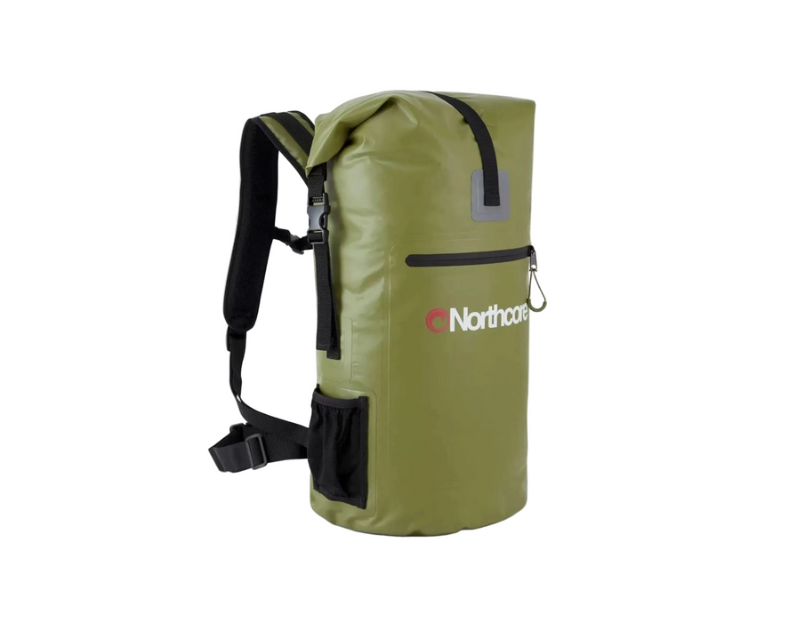 Northcore 30L Waterproof Haul Backpack - Olive Green