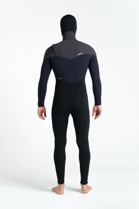 C-Skins NUWave ReWired Hooded 5/4mm Mens Winter Wetsuit Chest Zip