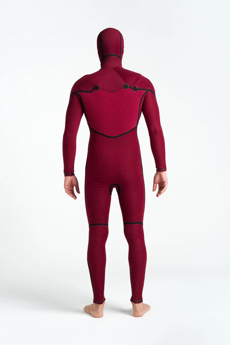 C-Skins NUWave ReWired Hooded 5/4mm Mens Winter Wetsuit Chest Zip
