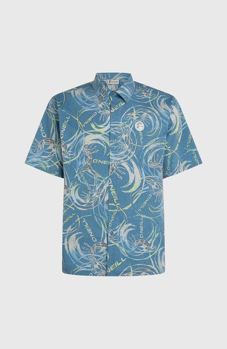 O'Neill O'Riginals UPF 50+ Short Sleeve Shirt Blue