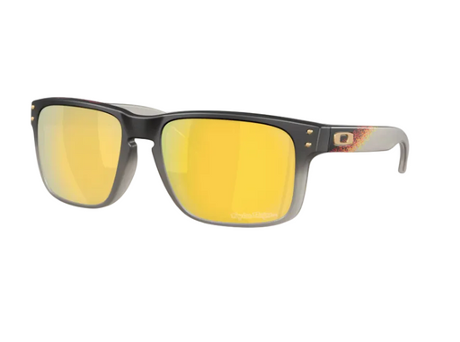 Oakley Holbrook Troy Lee Designs sunglasses in Black Fade with Prizm 24K polarized lenses