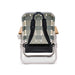 Parkit Voyager Dune Saguaro chair side profile showing 16-inch seat height and detachable cooler