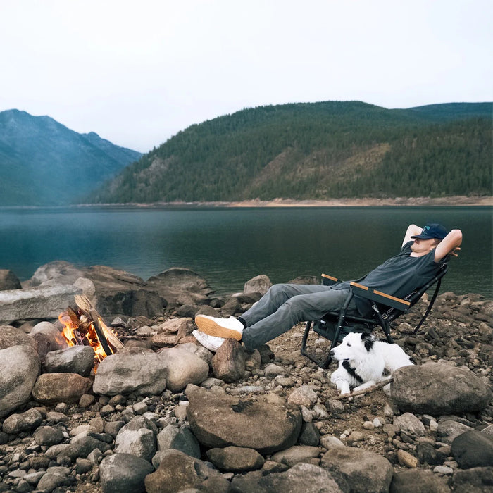Eclipse Slate folded flat and compact for easy transport and storage