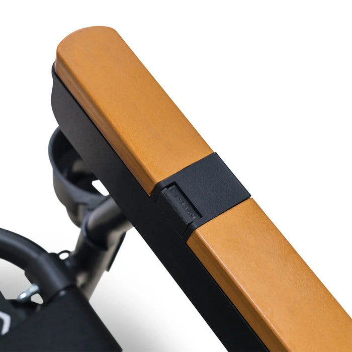 PARKIT Eclipse Slate Kickback position — natural 40.6 cm seat height for all-day comfort