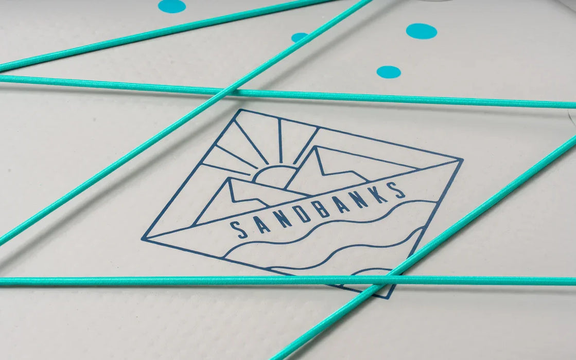 Sandbanks Ultimate Turquoise 10'6'' x 32'' x 4.75'' iSUP paddleboard package
