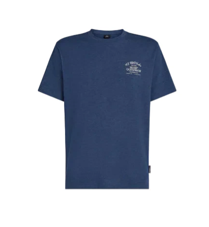 O'Neill Melange Chest Print Tee English Evening