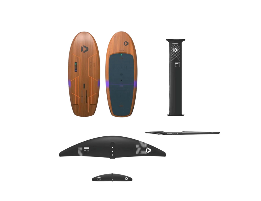 Duotone Sky Free 5'11'' + Free 2.0 1900 Wing Foil Package – Board, Front Wing, Stabiliser, Mast & Fuselage