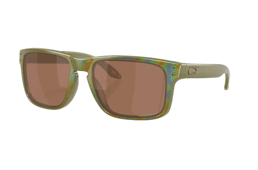 Oakley Holbrook™ Polaris Collection Fern Spacedust with Prizm Tungsten Polarized lenses