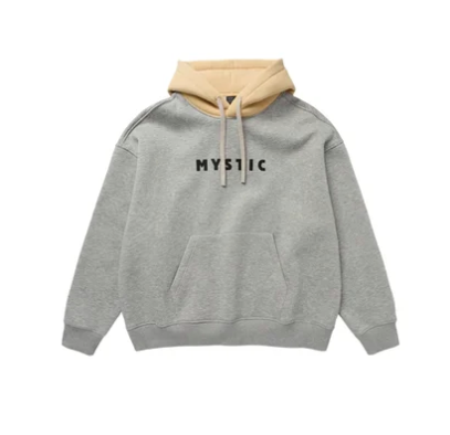 Mystic Eclipsis Oversized Fit Sweat Light Grey Melee