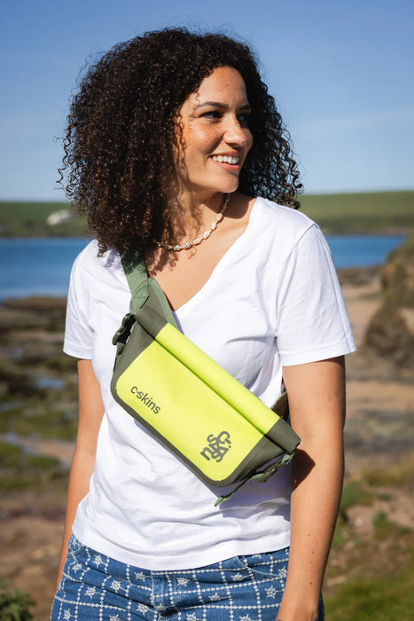 C-Skins Session Dry Bag Waist Pack Flash Green