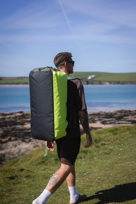 C-Skins Storm Chaser Dry Duffel 60L Flash Green