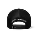 Yeti Coolers Mid Pro Foam Trucker Hat in black, back view with mesh panels