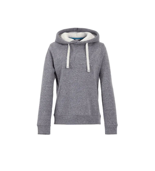 Weird Fish Bodhi Recycled Organic Snow Marl Hoodie Navy