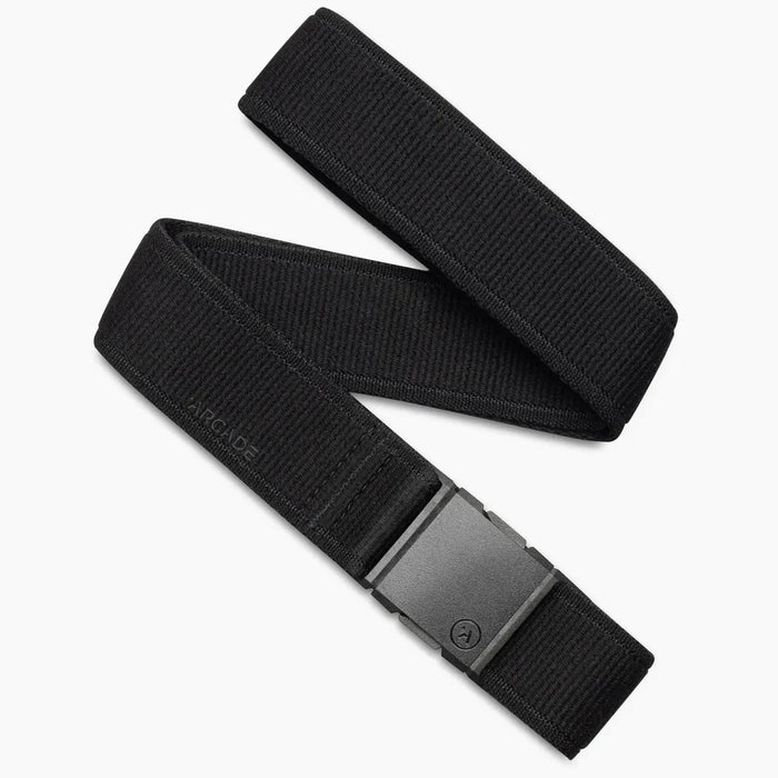 Arcade Atlas black adventure belt with durable buckle for watersports and surf clothing