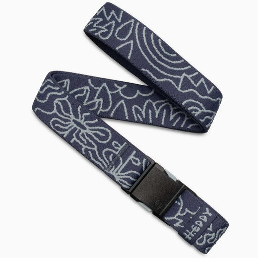 Arcade Belt Hannah Eddy Create Connection Slim Navy - Boardworx