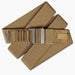 Arcade khaki webbing belt with metal buckle, coyote color, watersports accessory.