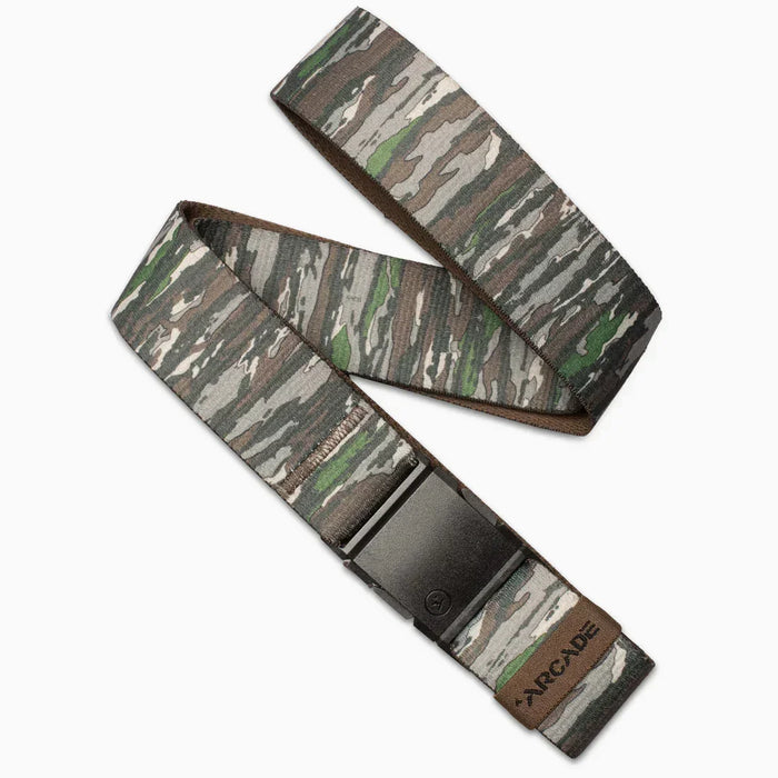 Arcade Realtree camo belt with black buckle for outdoor and surf clothing