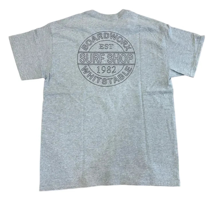 Boardworx Surf Shop Tee Grey T-Shirt
