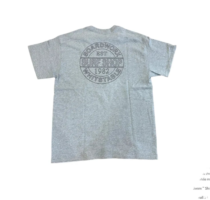 Boardworx Surf Shop Tee Grey T-Shirt