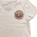 Boardworx Surf Shop Whitstable 1982 chest logo on women’s Natural Raw V-neck T-shirt