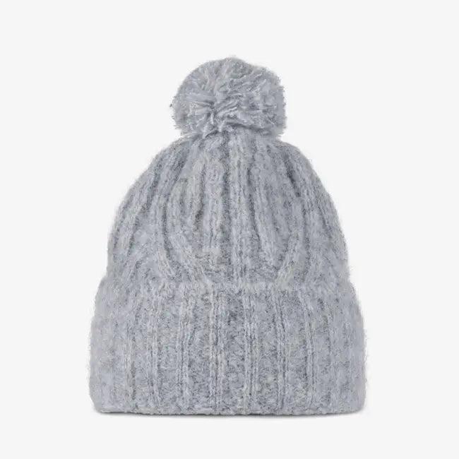 Buff Knitted Beanie Nerla Grey - Boardworx